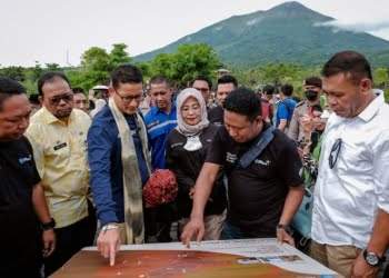 Menparekraf Sandiaga Uno Dukung Geowisata Batu Angus Ternate Jadi Geopark Nasional