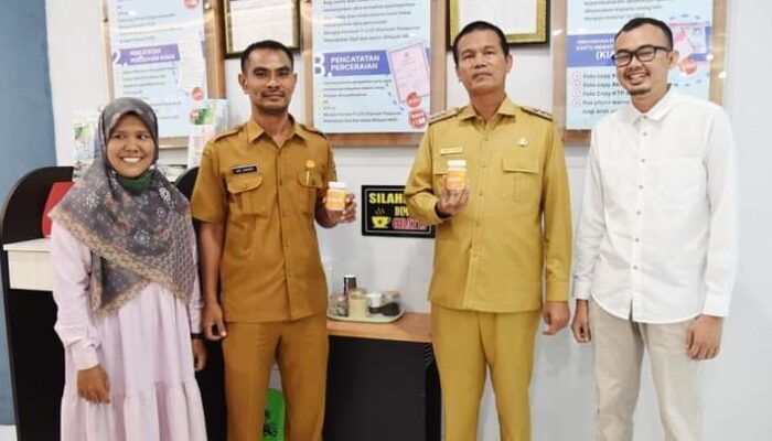 Gratis! Minuman Kesehatan Jahelo Hadir di Pojok Minuman Gedung Mal Pelayanan Publik Pariaman