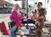 Pelayanan PBB di Pasar Pusat Padang Panjang Disambut Antusias Warga
