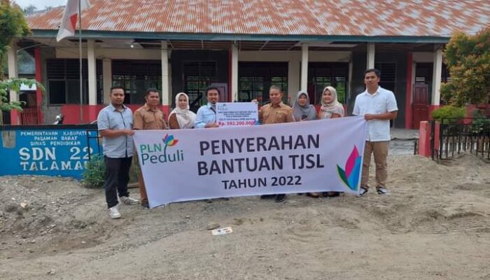Berkat Bantuan PLN, Siswa SDN 22 Talamau yang Belajar di Tenda Darurat  Bisa Masuk Ruang Kelas Baru Lagi