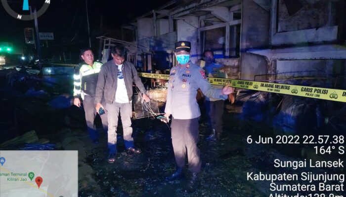 Berikut Data Korban Kebakaran  Hebat di Terminal Kiliran Jao Sijunjung