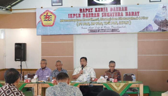 Pensiunan PLN Sumbar Riau Kepri Rakor di Payakumbuh, GM PLN Sumbar Ucapkan Terima Kasih