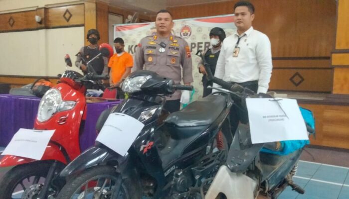 Doorrr..! Kabur saat Ditangkap, Polisi Tembak Residivis Curanmor di Sijunjung