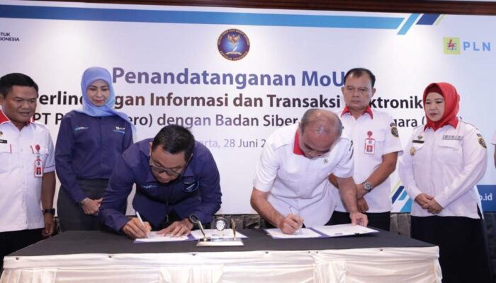 Jaga Keamanan Kelistrikan Berbasis Digital, PLN Kerjasama dengan BSSN
