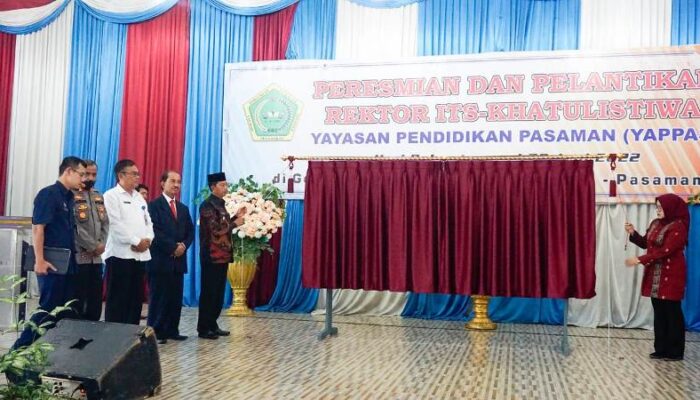 STIE dan STIH Yappas Bertransformasi Jadi ITS Khatulistiwa