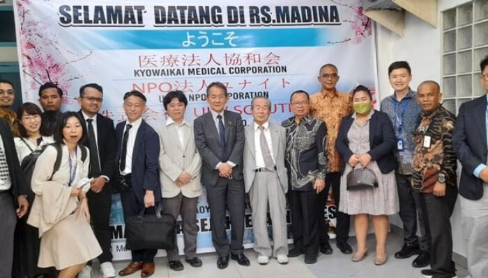 Owner Kyowaikai Medical Corporation Jepang Kunjungi RS Medina Bukittinggi