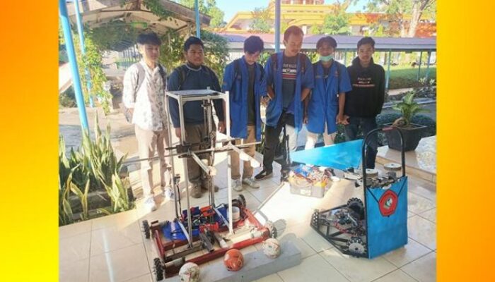 Raih Juara 1 dan 3, Tim Robotik PNP Siap Berkompetisi di Kontes Robot Nasional ITS 2022