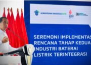 Pertama di Dunia, Presiden Jokowi Resmikan Pembangunan Industri Baterai Listrik Terintegrasi di KITB Jateng