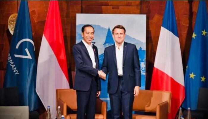 Presiden Jokowi Bahas Situasi Ukraina dengan Presiden Macron Sebelum Bertolak ke Negara yang Sedang Bergejolak