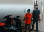 Larikan Sepeda Motor Teman Istri, Residivis Diringkus Satreskrim Polres Payakumbuh