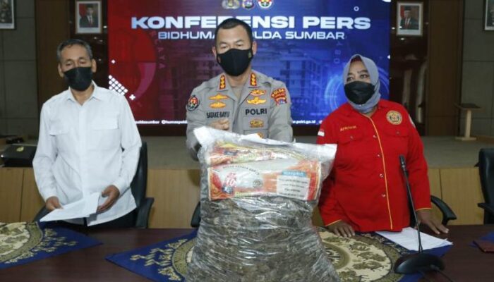 Ditreskrimsus Polda Sumbar Tangkap Pelaku Penjual Sisik Trenggiling