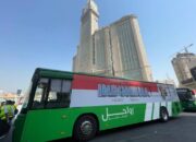 Dengan Bus Shalawat, Jemaah Haji Indonesia Mulai Menuju Makkah