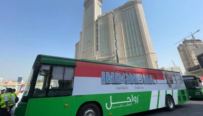 Dengan Bus Shalawat, Jemaah Haji Indonesia Mulai Menuju Makkah