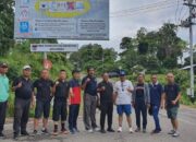 Pakar Komunikasi dan Motivator Nasional Dr Aqua Dwipayana Bersama Asnawi Bahar Olahraga Pagi Sambil Menikmati Pemandangan