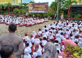 Lafaz Juz Amma Bergema Menyambut Tahun Ajaran Baru di SDN 03 Alai Kota Padang