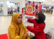BIN Daerah Sumbar Gelar Vaksinasi Covid-19 di Transmart Padang