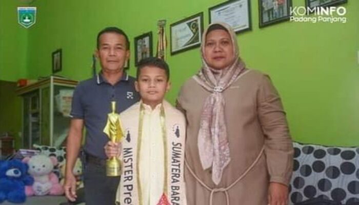 Keren! Model Cilik Gio Chastanya Bawa Nama Padang Panjang ke Mancanegara