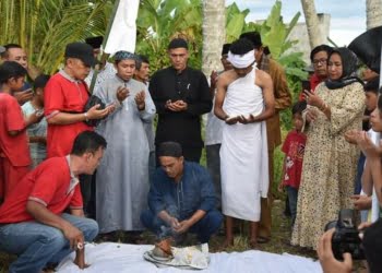 Diawali Ritual “Maambiak Tanah” Sore Kemarin, Pesta Budaya Hoyak Tabuik Piaman Digelar Sore Nanti