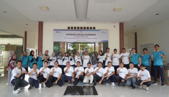 AKHLAK Running Challenge BUMN 2022, PLN UIW Sumatera Barat Siapkan “Sumbar Squad Runners”