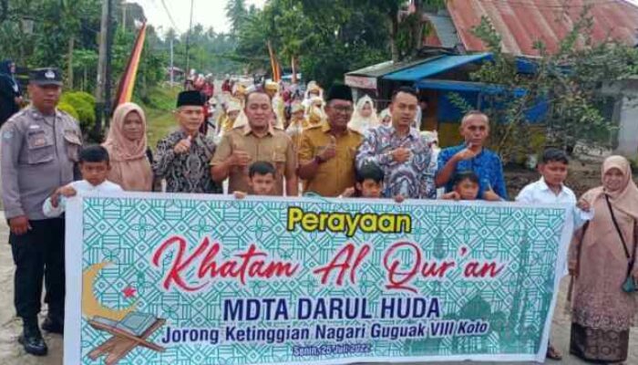 Dihadiri Banyak Tokoh Daerah, Khatam Al-Qur’an MDA Darul Huda Sukses dan Meriah