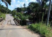 Dua Jembatan Nyaris Roboh di Timpeh Bakal Diperbaiki Pemkab Dharmasraya