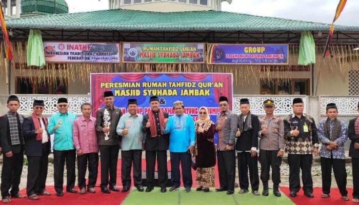 Kadisdikbud Agam Isra Resmikan Rumah Tahfiz Masjid Syuhada Jambak