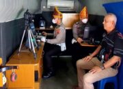 Menyasar Pinggiran Kota, Satlantas Polresta Padang Permudah Masyarakat Perpanjang SIM