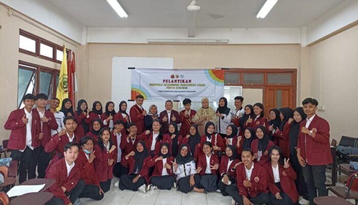 Puluhan Himpunan Mahasiswa Manajemen Unes Padang Periode 2022/2023 Resmi Dilantik