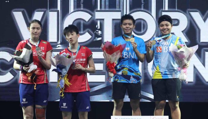Libas China, Apriyani/Fadia Juara Singapore Open 2022