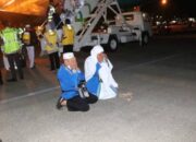 Kloter 3 Mendarat, Jemaah Haji dari Agam, Limapuluh Kota, Sawahlunto, Sijunjung, Solsel dan Mentawai   Pulang dengan Selamat