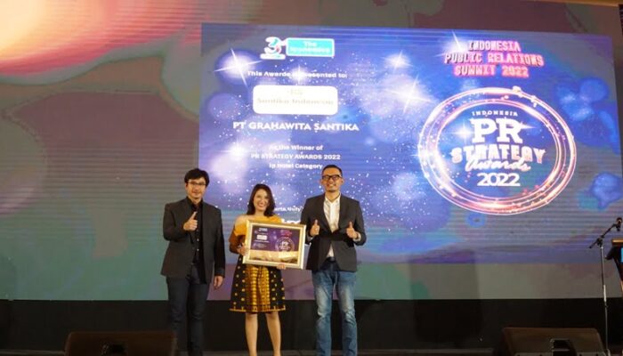 Santika Indonesia Hotels & Resort Raih Penghargaan PR Strategy Award 2022