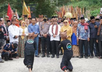 Semarak Alek Nagari di Tabek Patah, 1.000 Marawa Batik Hiasi Festival Talago Kamba