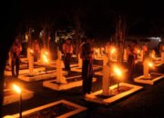 Apel Kehormatan dan Renungan Suci di TMP Kusuma Sakti Padang Panjang Berlangsung Khidmat