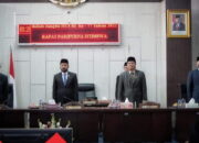 Dipimpin Ketua Zigo Rolanda, Anggota DPRD Solok Selatan  Ikuti Rapat Paripurna Mendengarkan Pidato Presiden