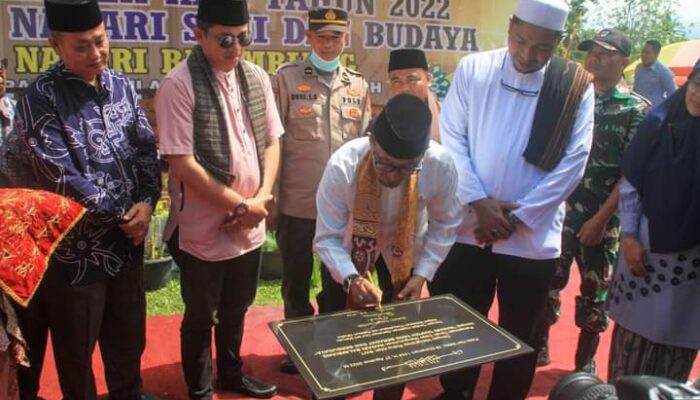 Program “Satu Rumah Satu Tahfizh”: Balimbiang Rambatan Dicanangkan Sebagai Nagari Tahfizh Tanah Datar