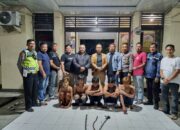 Bawa Tiga Samurai, Ini Lima Remaja yang Diamankan Polsek Lubeg