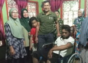 Pasi Intel Kodim 0306 Limapuluh Kota Ringankan Beban Penderita Penyakit Stroke