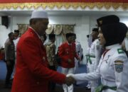 Bupati Pasaman Barat Hamsuardi Kukuhkan 12 Anggota Paskibraka 