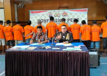 Lagi, Kasus 303 di Sumbar! 12 Pelaku Judi Online dan Konvensional Ditangkap Polres Sijunjung