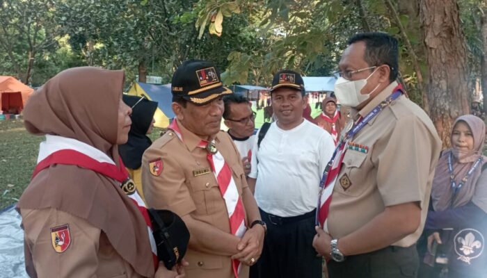 Kakanwil Kemenag Sumbar Kunjungi Peserta Jambore Nasional di Cibubur Jakarta