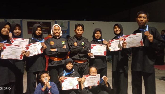 Pesilat Muda Dharmasraya Dulang Prestasi di Kejurnas Pencak Silat di Padang