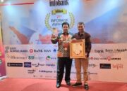Berpredikat Sangat Bagus Selama 5 Tahun, Bank Nagari Sabet “Golden Trophy” Infobank Awards ke-27