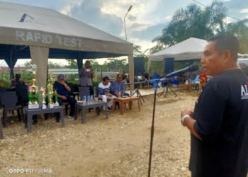 Tim Dewa Pulau Siguntur Raih Juara Festival Selaju Sampan Alinia Farm & Park Sitiung Dharmasraya