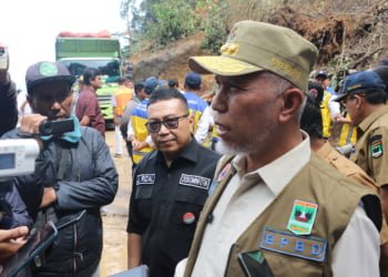 Jalan Padang-Solok Sering Longsor, Gubernur Mahyeldi: Fly Over Sitinjau Lauik Mulai 2023 dengan Konsep KPBU