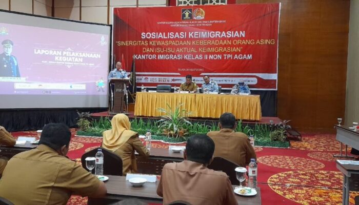 Pemerintah Kembali Buka Penerbangan Internasional, Imigrasi Agam Tingkatkan Pengawasan WNA