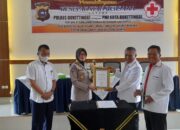 Pertama di Sumatra Barat, Polres dan PMI Bukittinggi Jalin Kerja Sama