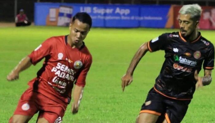 LIGA 2: Semen Padang FC Lumat Persiraja Banda Aceh 3-0