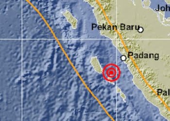 Gempa Kuat 6,1 Magnitudo Kembali Guncang Mentawai, Tidak Berpotensi Tsunami