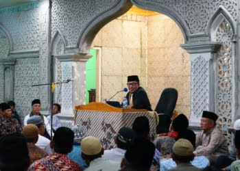Tabligh Akbar di Nagari Koto Tuo Sungai Tarab, Ustaz Bom Bom Apresiasi Program Tanah Datar 1 Rumah 1 Hafizh