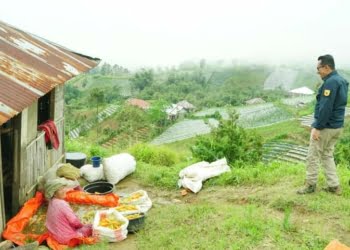 Dari Puncak Sikadunduang, Bupati Eka Putra Nikmati Keindahan Alam Laut Pariaman, Danau Singkarak dan Sawah Bertingkat di Lereng Gunung Merapi